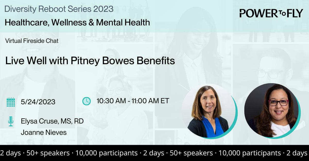 Healthcare, Wellness & Mental Health– Live Well with Pitney Bowes Benefits