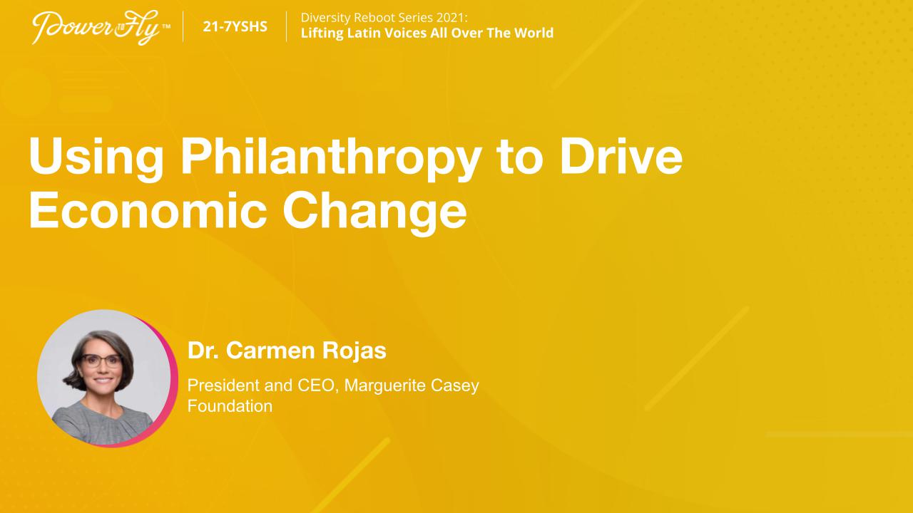 Using Philanthropy to Drive Economic Change