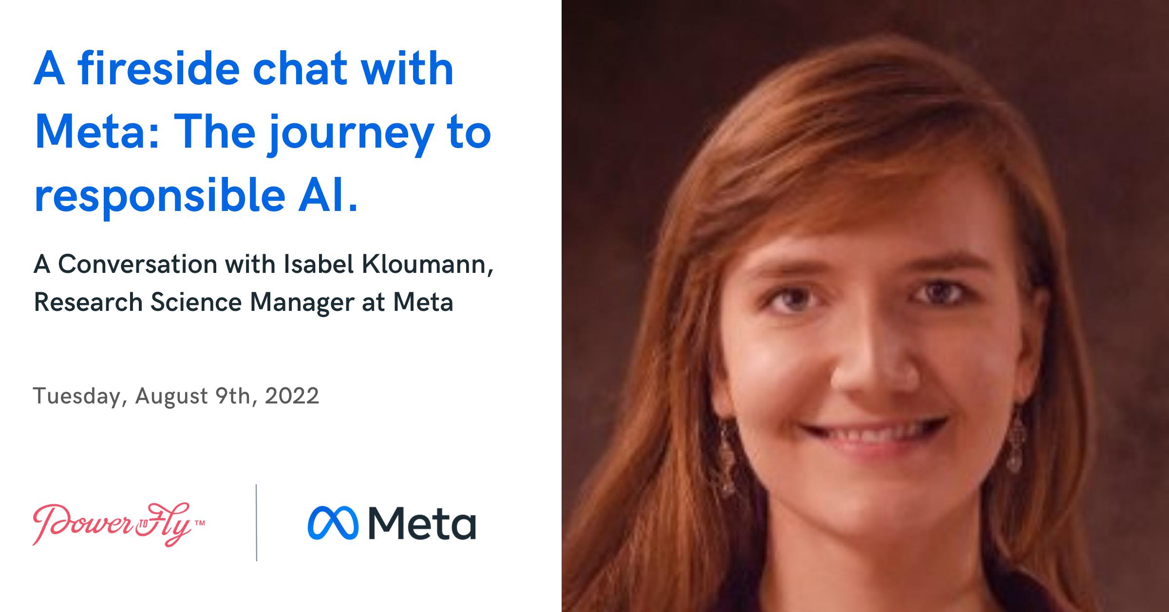 A fireside chat with Meta: The journey to responsible AI