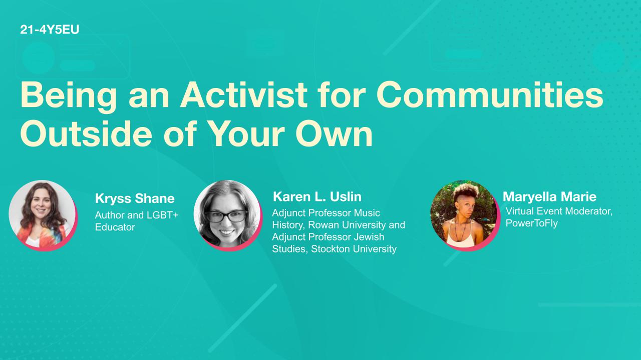 Being an Activist for Communities Outside of Your Own
