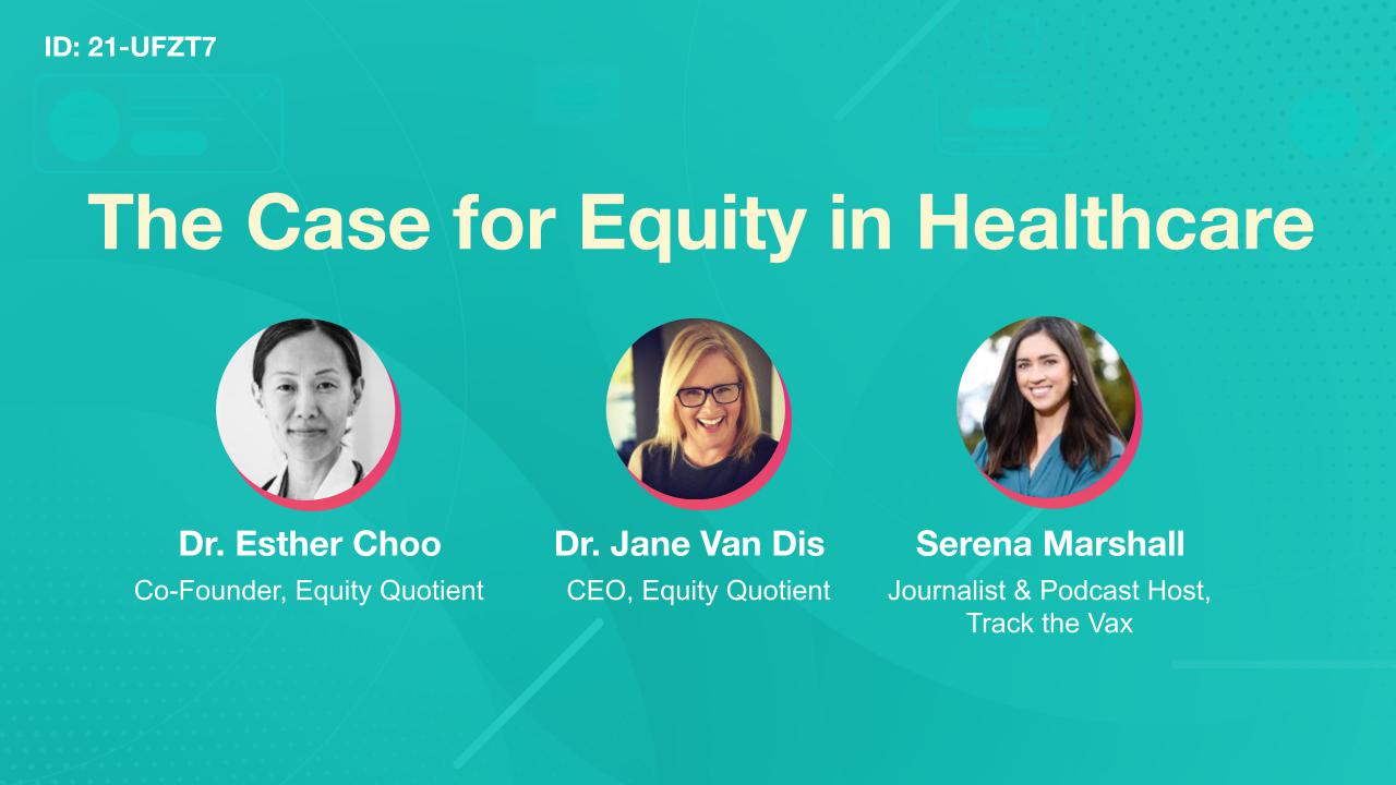 The Case for Equity in Healthcare