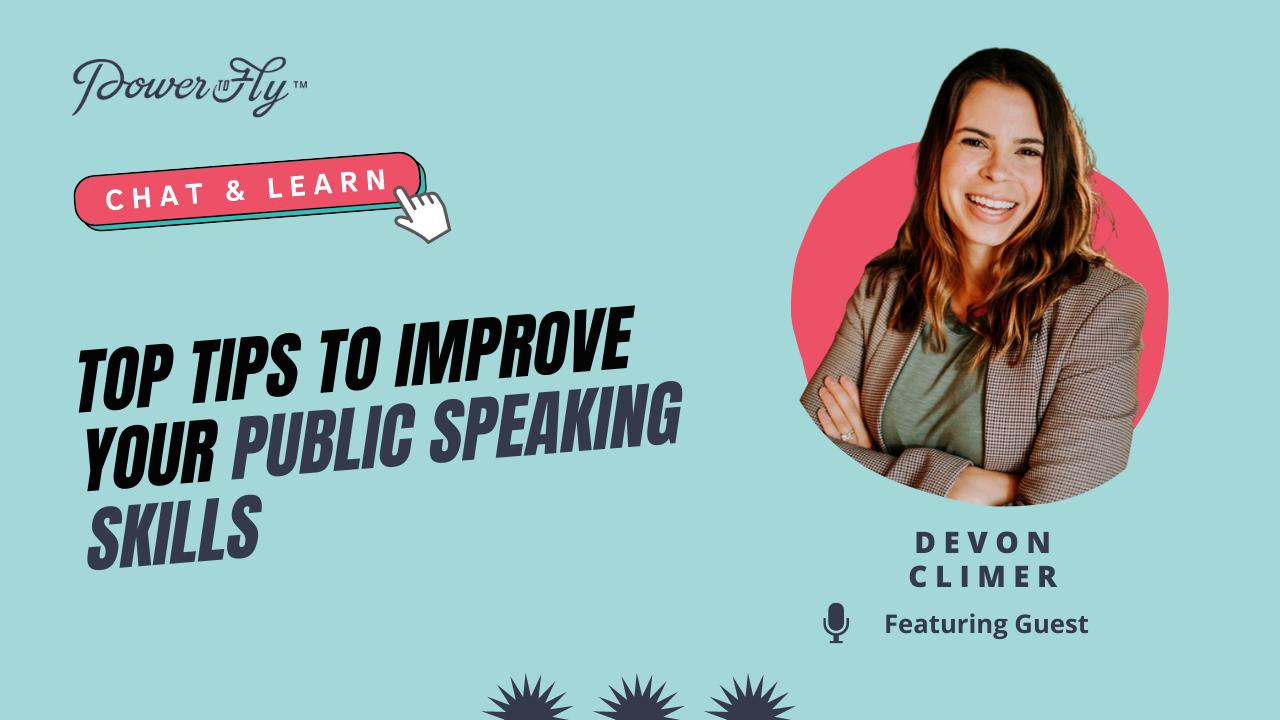 Top Tips to Improve Your Public Speaking Skills