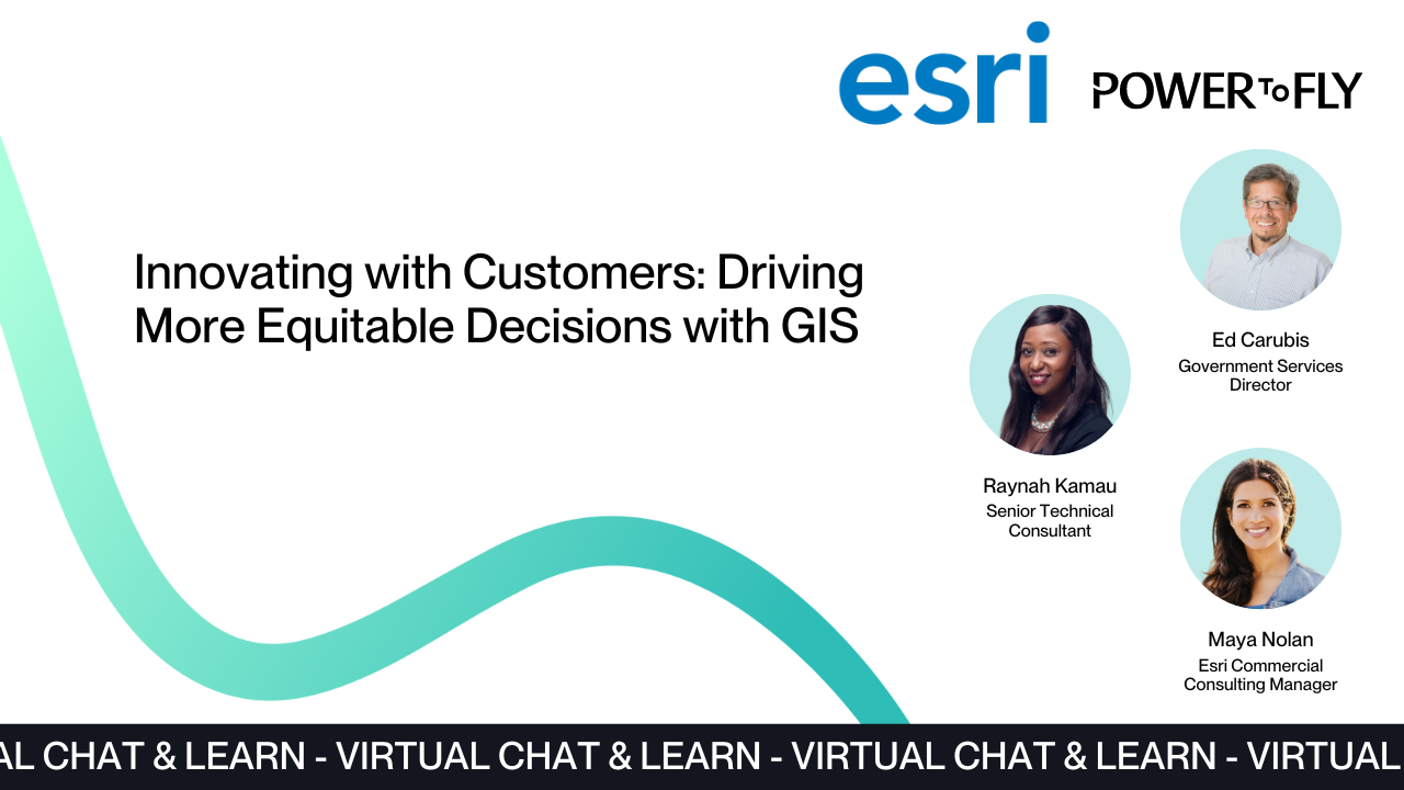 Innovating with Customers: Driving More Equitable Decisions with GIS