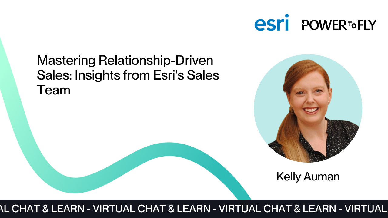 Mastering Relationship-Driven Sales: Insights from Esri's Sales Team