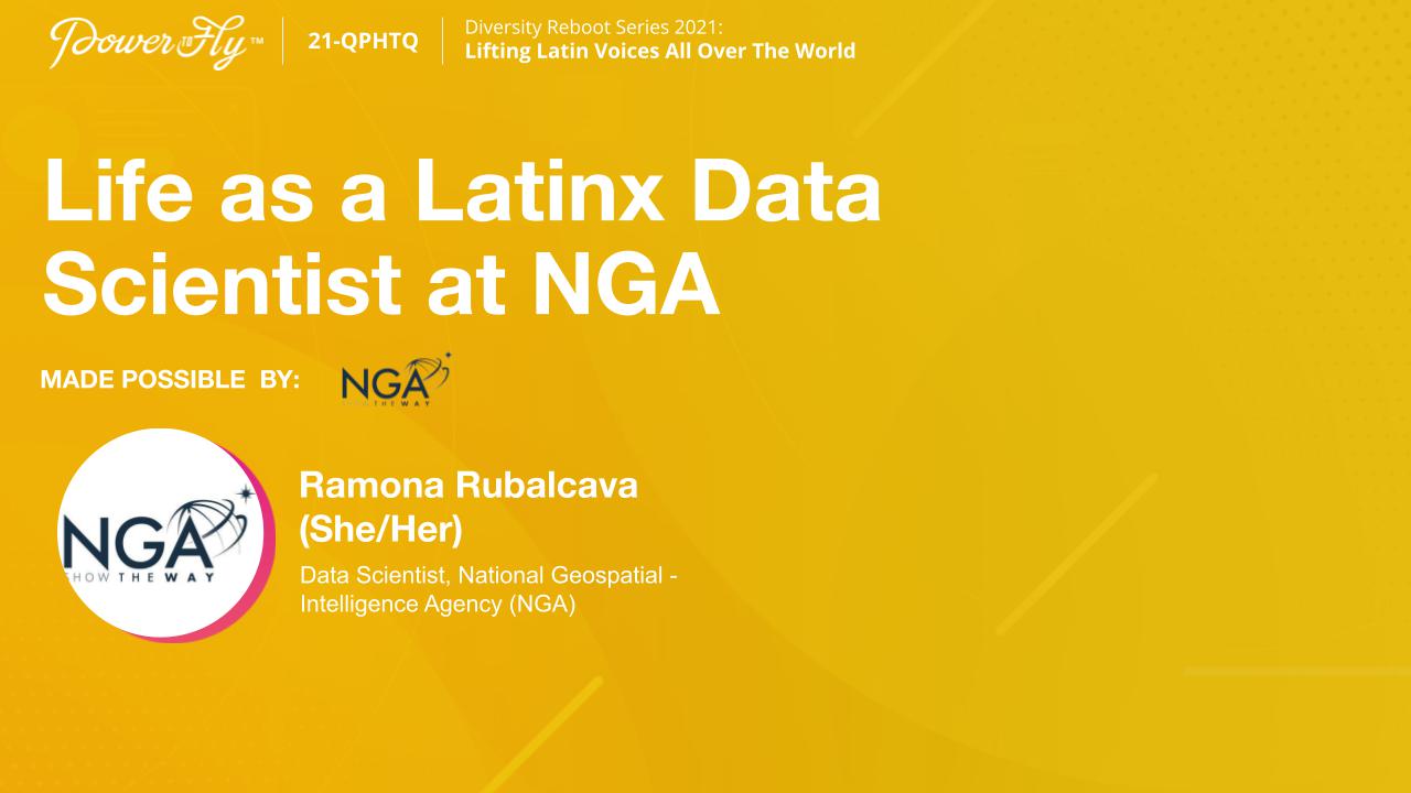 Life as a Latinx Data Scientist at NGA