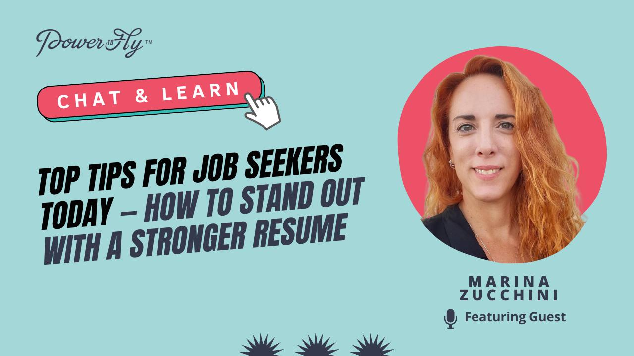 Top Tips for Job Seekers Today — How to Stand Out With a Stronger Resume