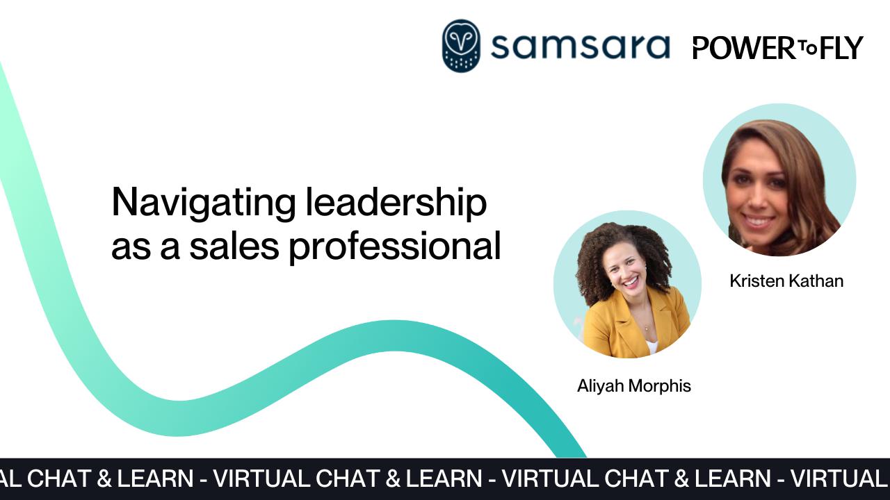 Navigating leadership as a sales professional