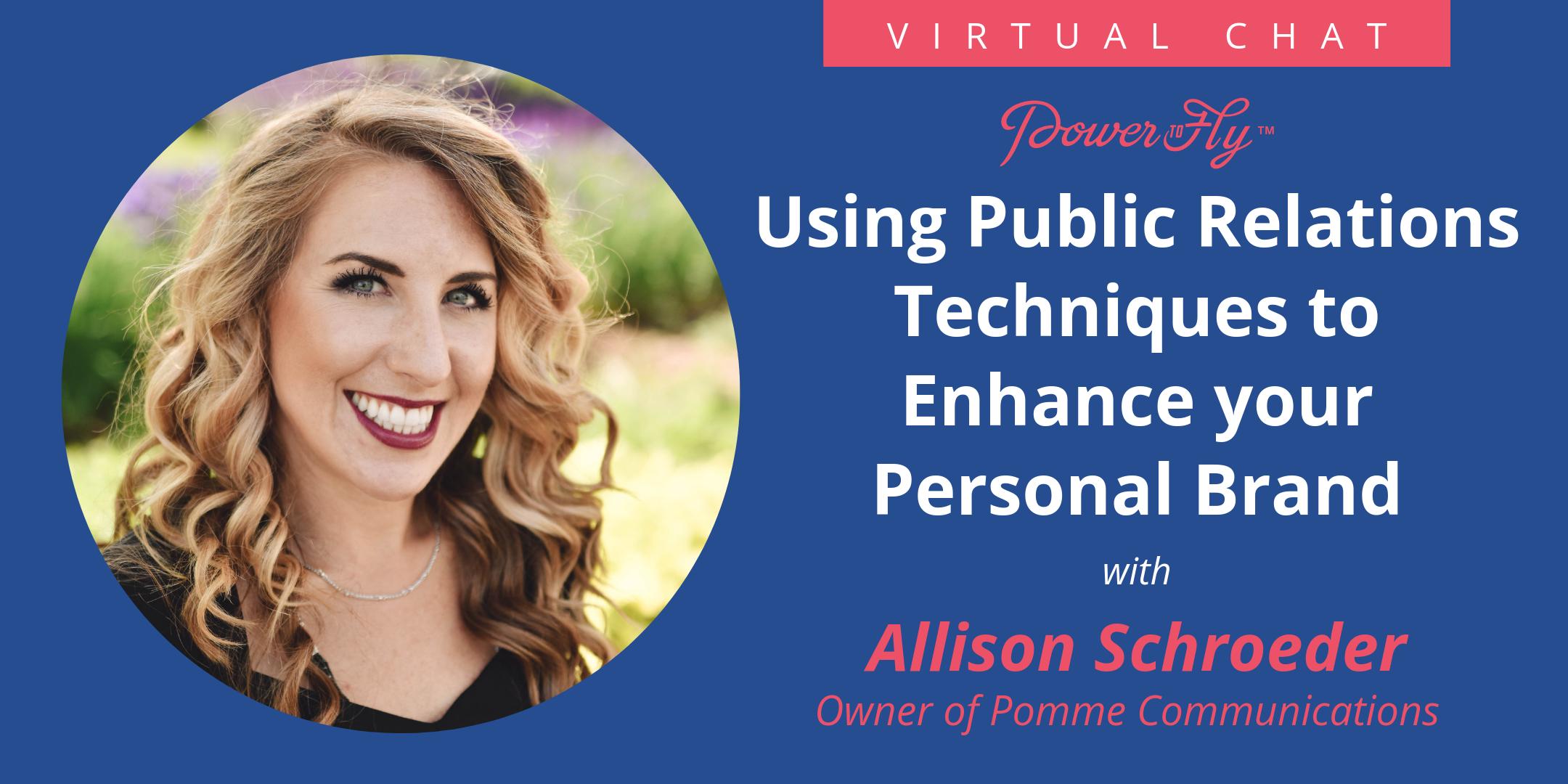 Using Public Relations Techniques to Enhance your Personal Brand