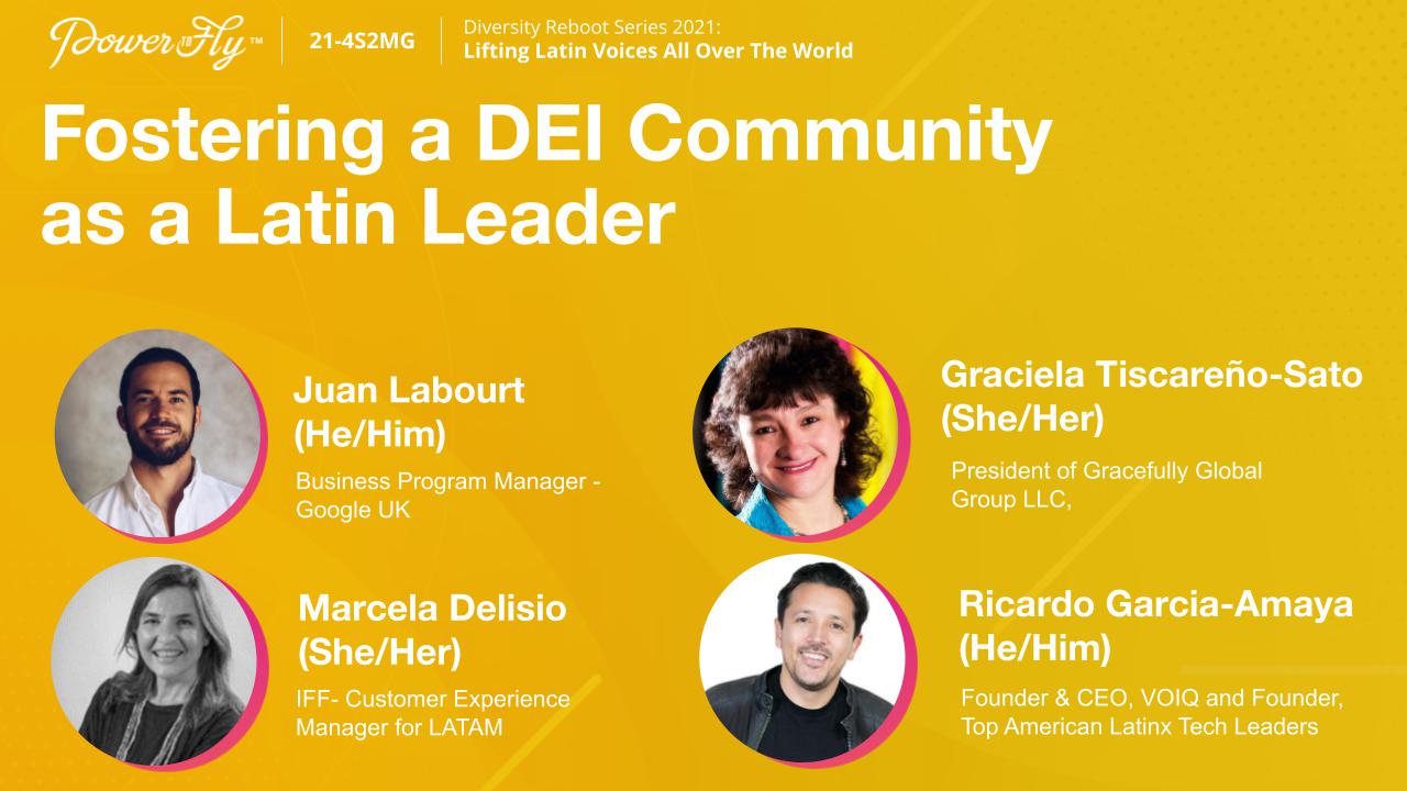 Fostering a DEI Community as a Latin Leader