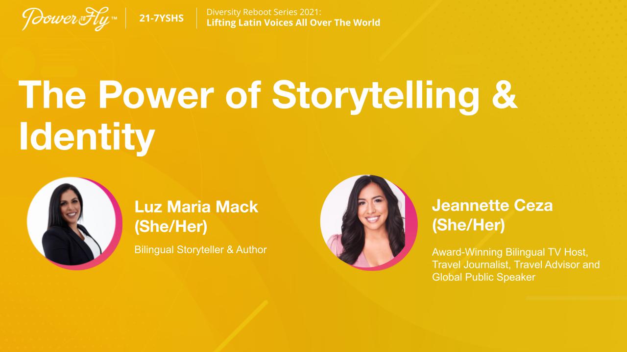 The Power of Storytelling & Identity