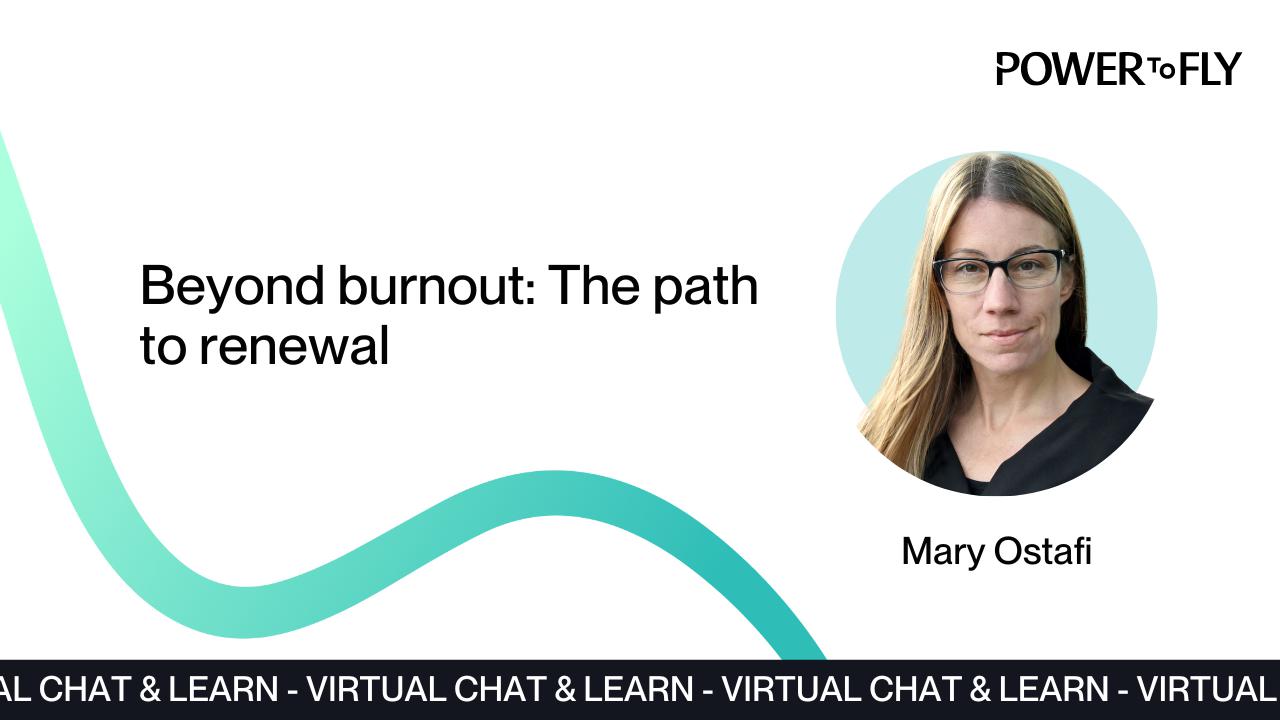 Beyond burnout: The path to renewal