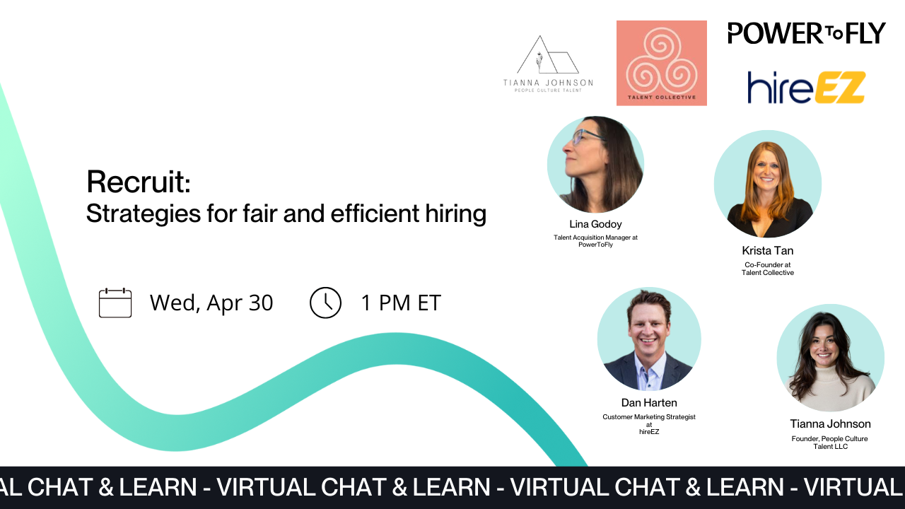 Recruit: Strategies for fair and efficient hiring