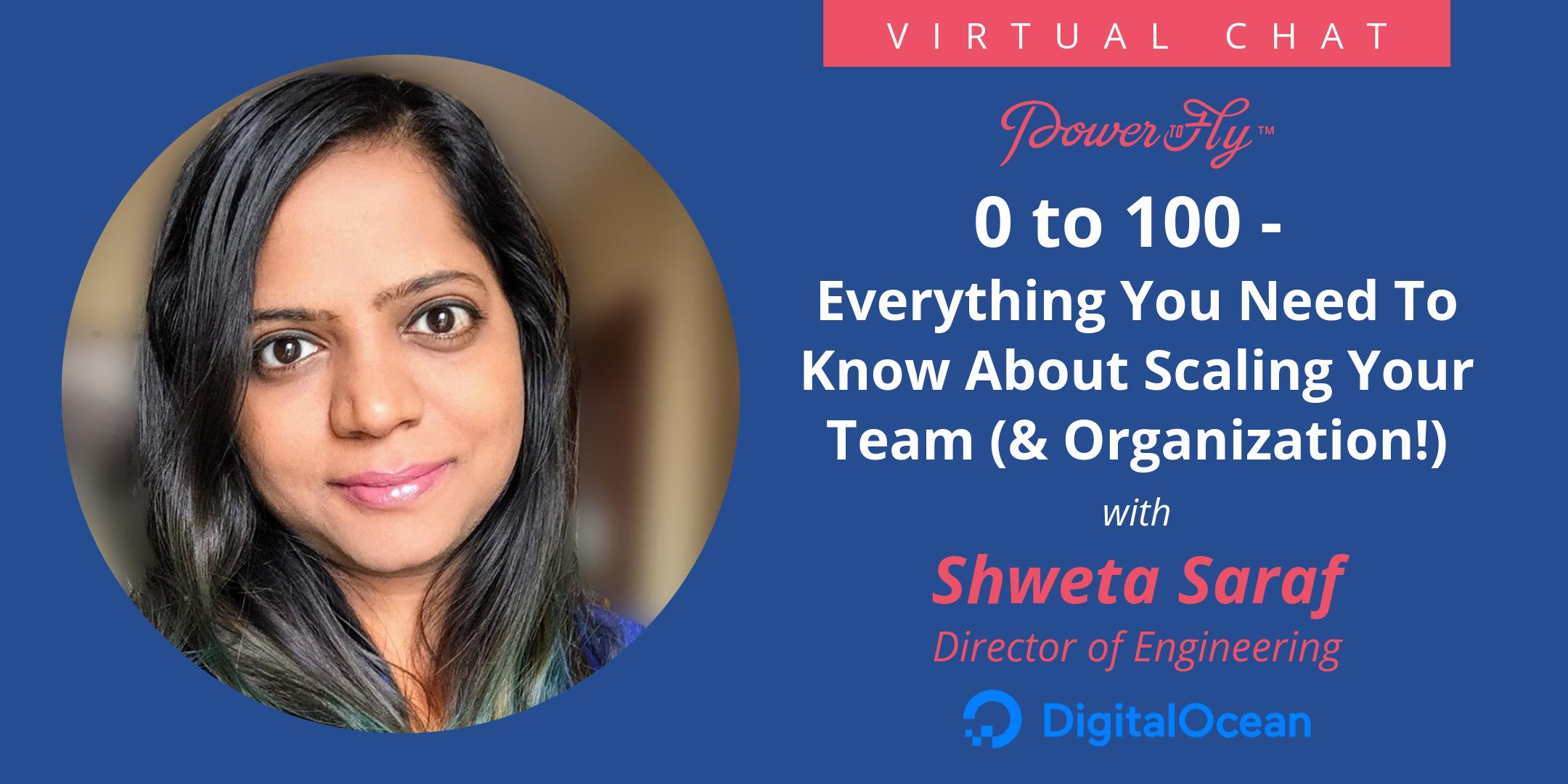 Topic: From 0 to 100 - Everything You Need To Know About Scaling Your Team (and Organization!)
