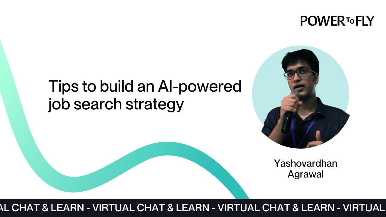 Tips to build an AI-powered job search strategy